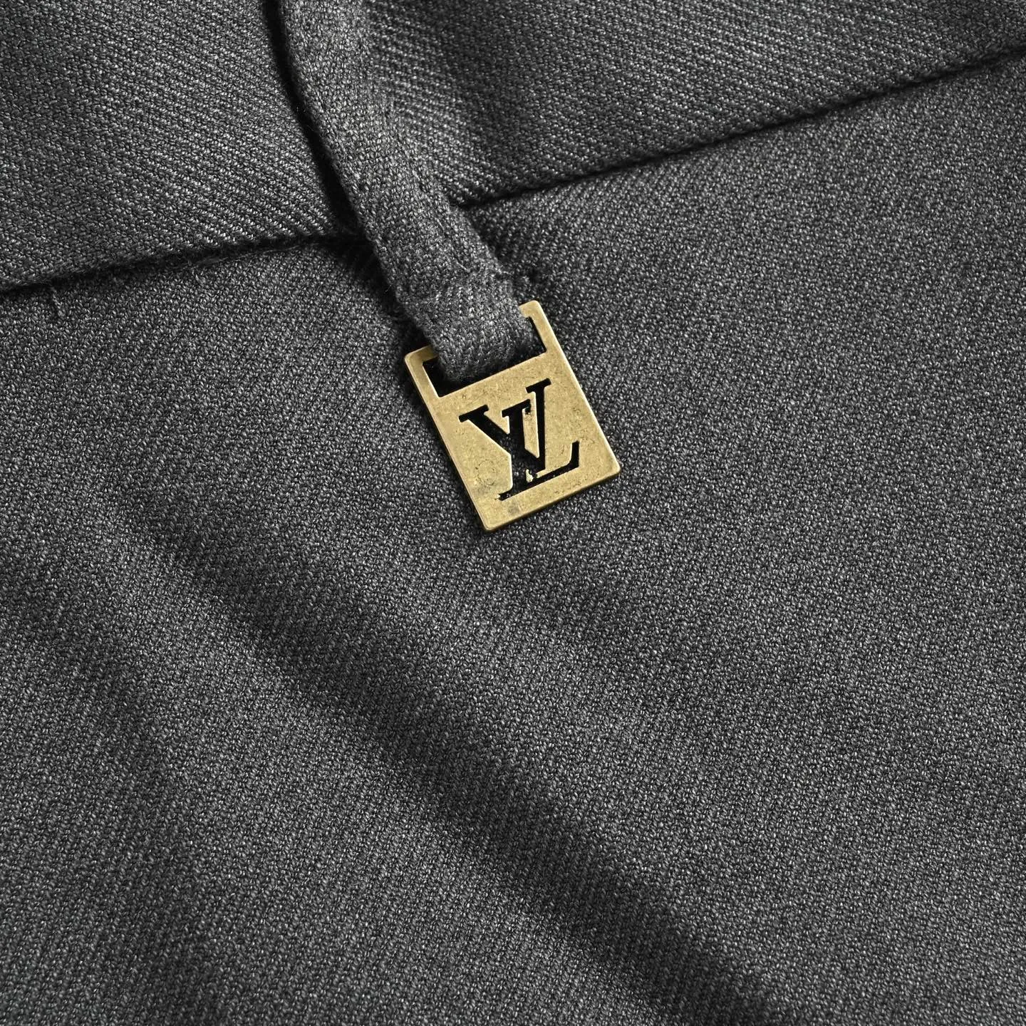 Louis Vuitton Chain Wool Trousers